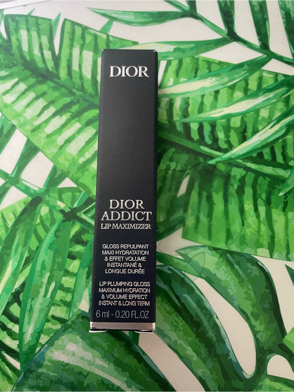 BNIB Dior Addict Lip Maximizer Gloss — Icy Blue